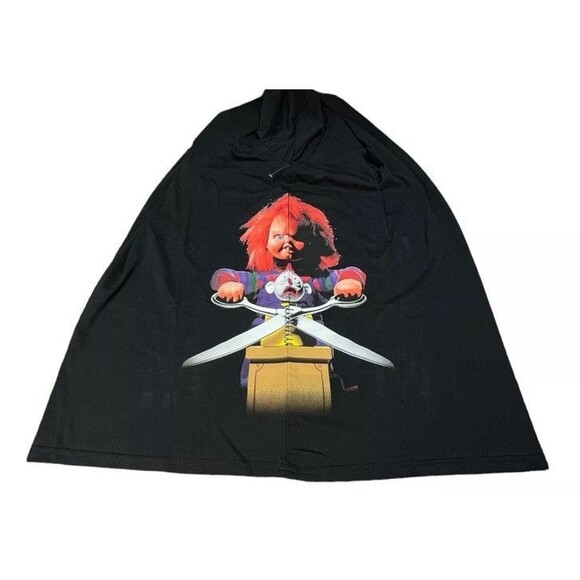 Chucky Child’s Play T-Shirt Mens 2XL Embroidered Graphic Tee Universal Studios - Picture 5 of 10